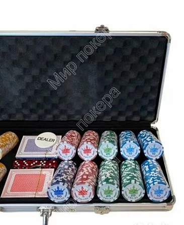 Покерный набор 500 фишек  - изображение 1
