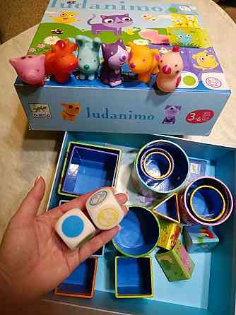 Детская настольная игра "Люданимо" 