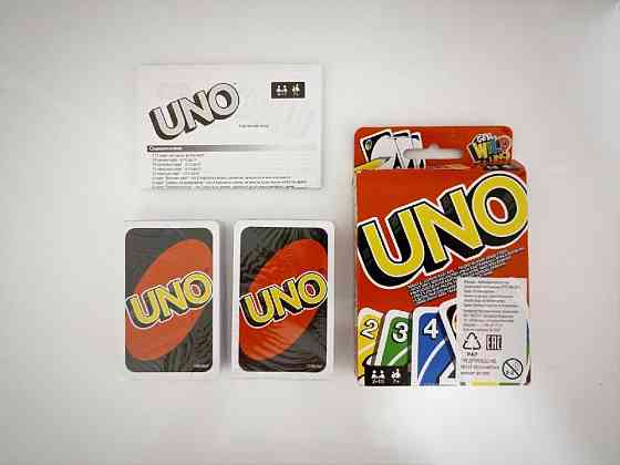 Настольная карточная игра UNO mattel 