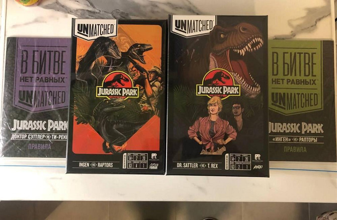 Unmatched: Jurassic park. Raptors & T. Rex  - изображение 1