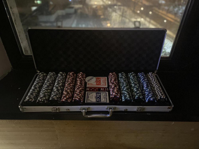 Набор для покера в кейсе на 500 фишек  - изображение 2