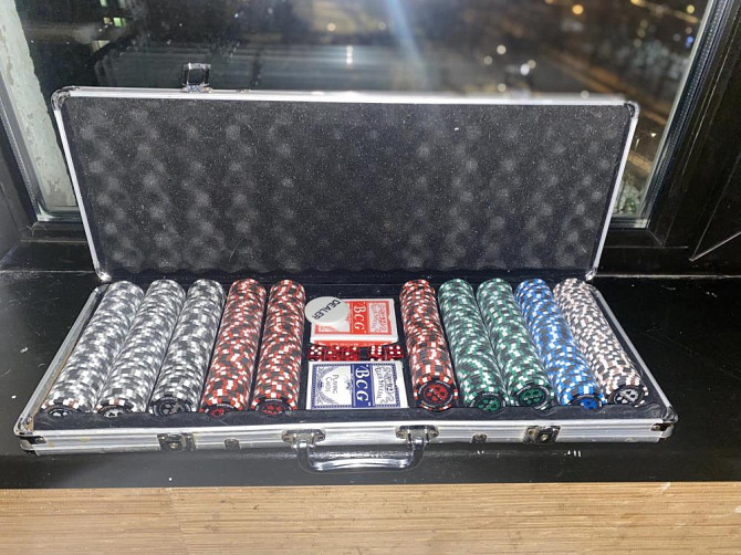 Набор для покера в кейсе на 500 фишек  - изображение 1
