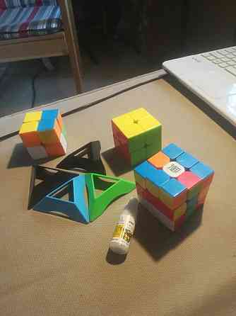 Кубик рубика 3*3, 2*2 подставка смазка 