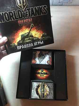 Настольная игра World of Tanks Rush 