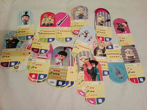 Карточки миньоны 