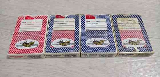 Карты игральные США винтаж 90х 6 наборов разом 