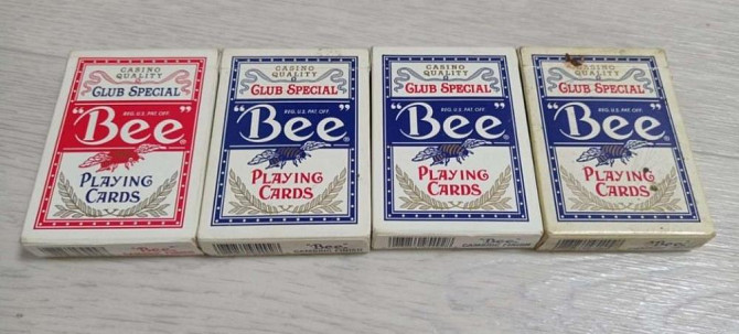 Карты игральные США винтаж 90х 6 наборов разом  - изображение 1