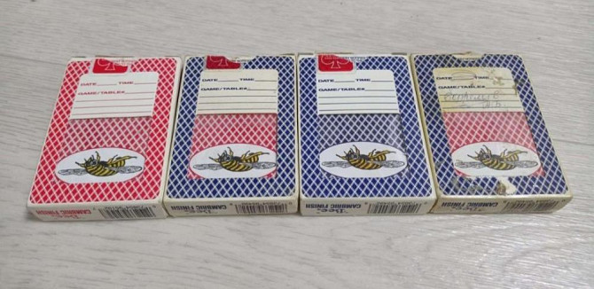 Карты игральные США винтаж 90х 6 наборов разом  - изображение 2