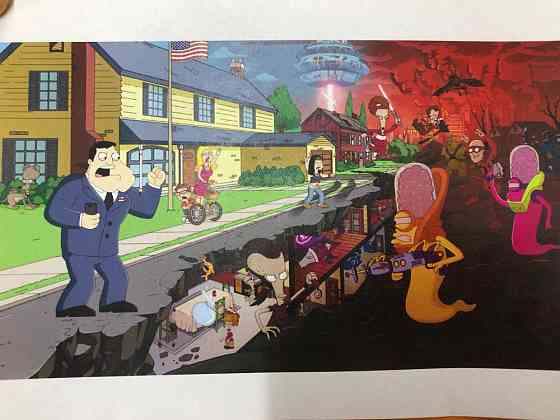 American Dad! Apocalypses Soon крутые все в стиках 
