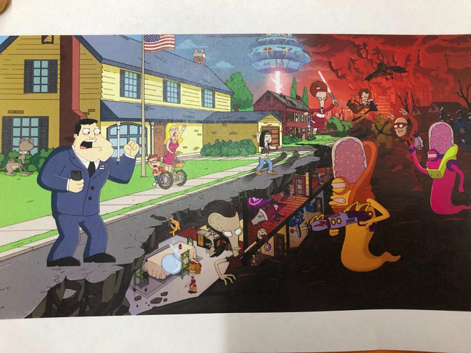 American Dad! Apocalypses Soon крутые все в стиках  - изображение 1