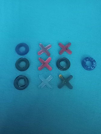 Крестики нолики из эпоксидной смолы.  - изображение 2