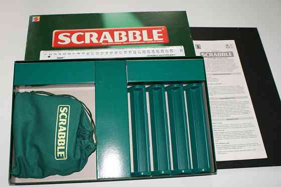 Скраббл ("Эрудит" от Маттел) настольная игра 