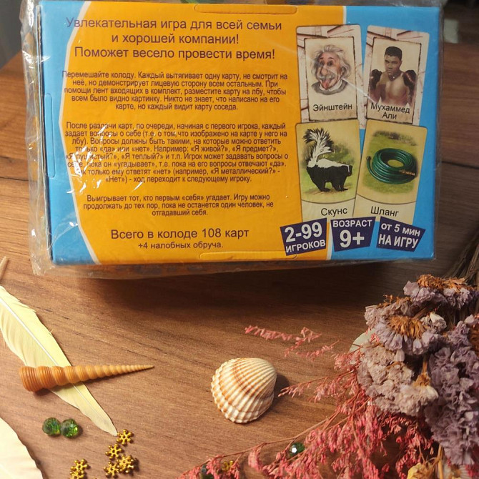 Настольная игра "Кто ты? Что ты?" Веселая новая  - изображение 2