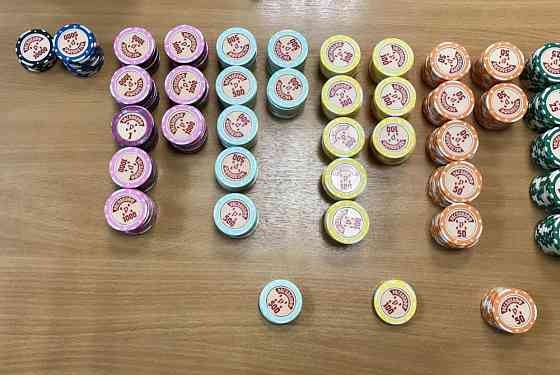 Фишки для покера и других карточных игр 