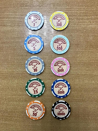 Фишки для покера и других карточных игр  - изображение 2
