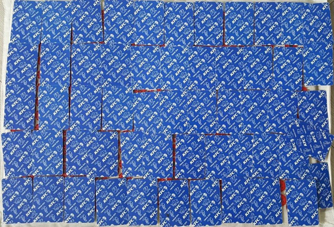 KFC зоологические карты 2001 года ресторан Ростикс  - изображение 3