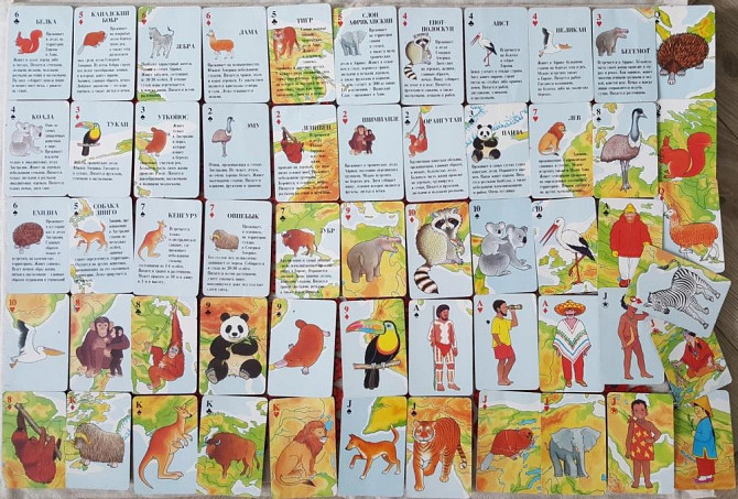 KFC зоологические карты 2001 года ресторан Ростикс  - изображение 2