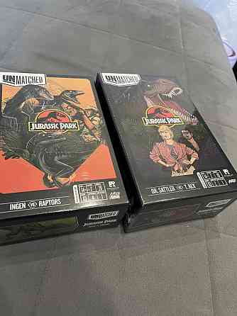 Настольные игры Unmatched Jurassic Park на русском 