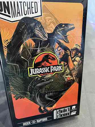 Настольные игры Unmatched Jurassic Park на русском 