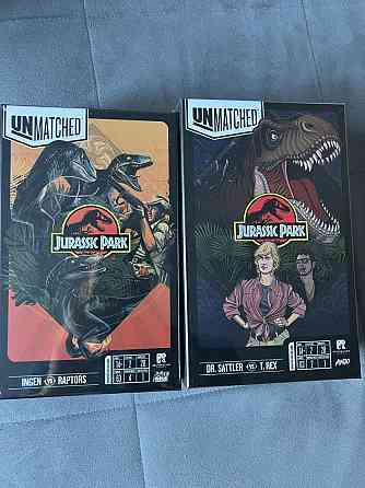 Настольные игры Unmatched Jurassic Park на русском 