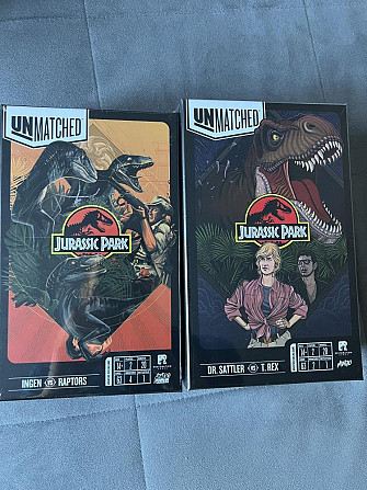Настольные игры Unmatched Jurassic Park на русском  - изображение 1