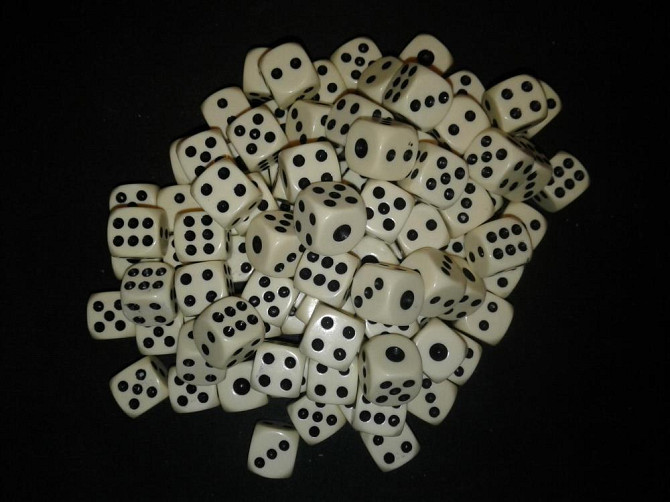 Кубик шестигранный, 11 мм, для настольных игр  - изображение 1