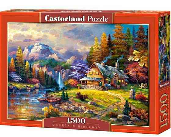 Пазл Castorland Горное убежище, 1500 деталей Новый 