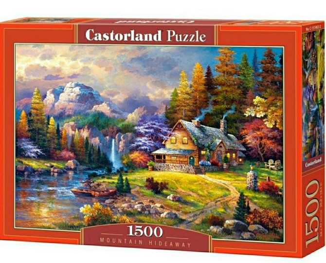 Пазл Castorland Горное убежище, 1500 деталей Новый  - изображение 3