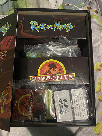 Настольная игра Rick and morty анатомический парк  - изображение 2