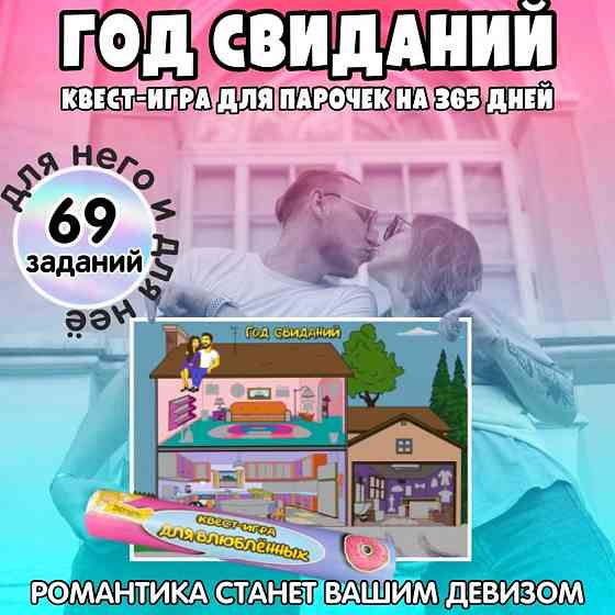 Настольная игра для взрослых «Год свиданий» 