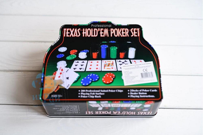 Набор для покера Hold'em Light на 200 фишек  - изображение 3