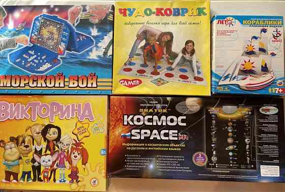 Настольные и музыкальные игры, модели 3+ 
