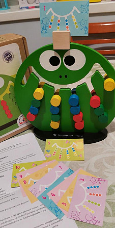 Логическая Краснокамская игрушка. Лягушка  - изображение 4