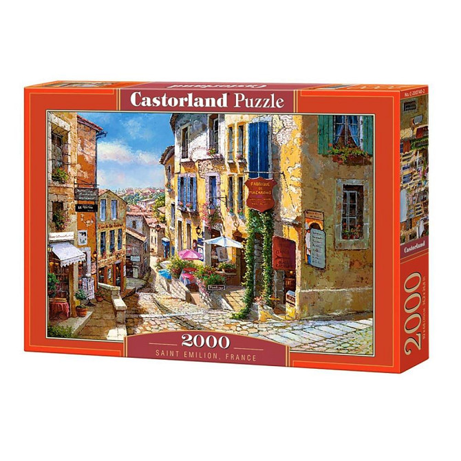 Пазл Castorland 2000 деталей: Сен-Эмильон, Франция  - изображение 1