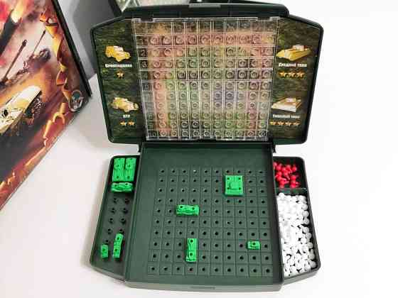 Настольная игра Танковый бой детская 7+ 