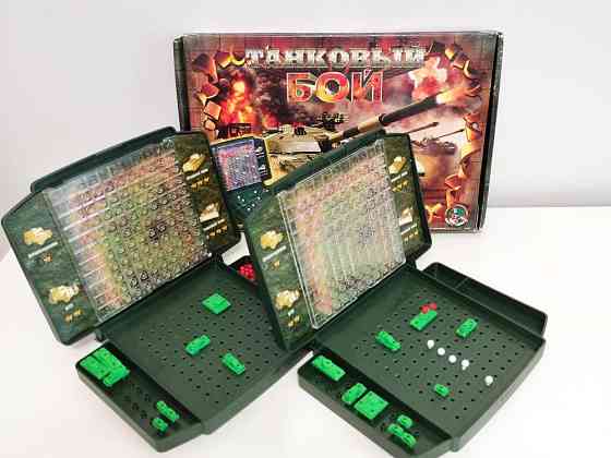Настольная игра Танковый бой детская 7+ 