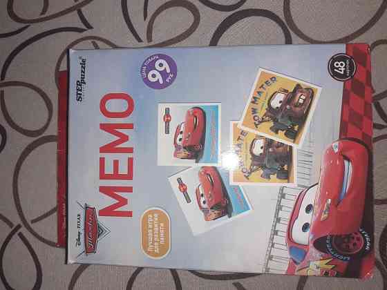 Игра Мемо тачки 