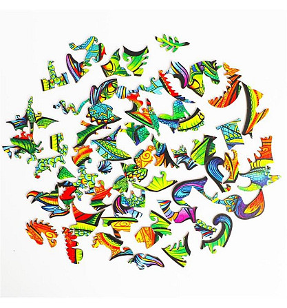 Пазл фигурный деревянный  - изображение 2