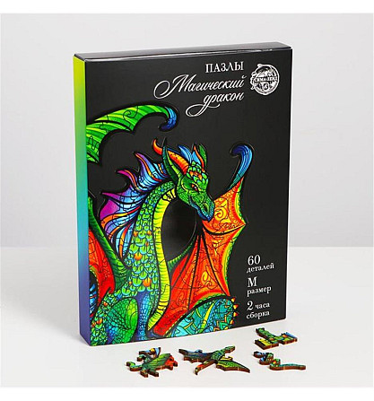 Пазл фигурный деревянный  - изображение 1