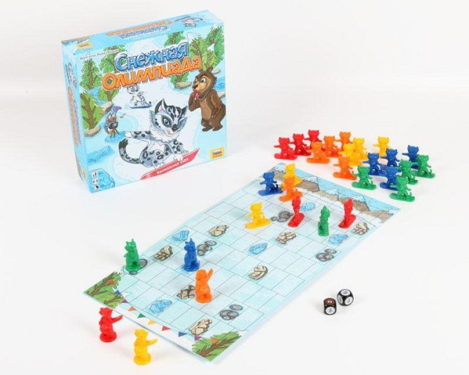 Настольная игра "Снежная олимпиада" для всей семьи  - изображение 2