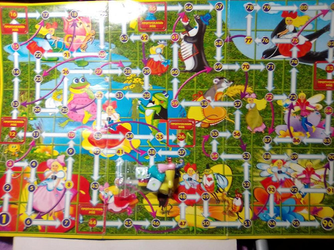 Игра Дюймовочка с фишками  - изображение 1