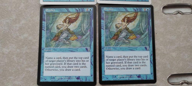 Magic The Gathering Карты MTG Memory Lapse Predict  - изображение 4