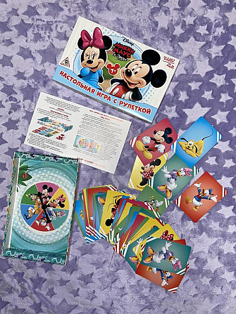Настольные игры Disney Микки маус развивающие  - изображение 2