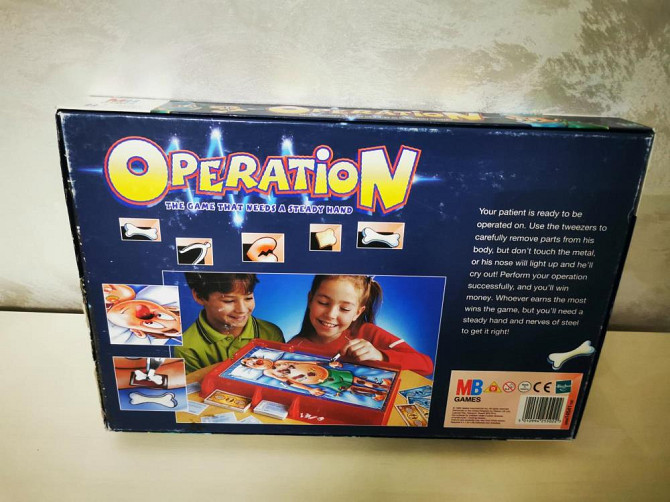 Настольная игра"Операция",оригинальная версия EU  - изображение 1