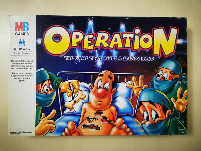 Настольная игра"Операция",оригинальная версия EU  - изображение 2
