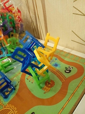 Настольная игра Стульчики/Падающая Башня  - изображение 1