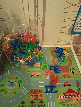 Настольная игра Стульчики/Падающая Башня  - изображение 3