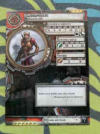 Warmachine Khador Widowmakers PIP 33014 