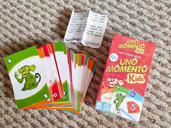 Настольная игра Uno Momento kids 