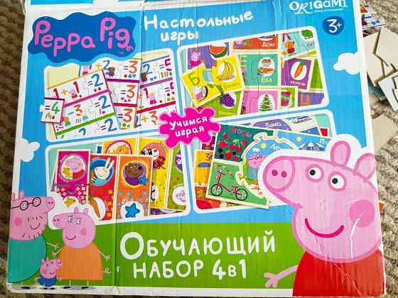 Обучающий набор 4 в 1 Peppa pig 